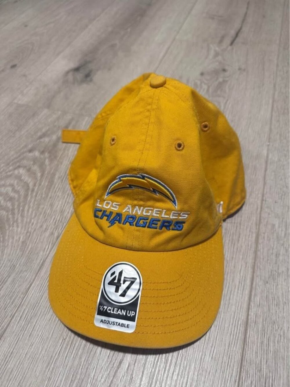 '47 Los Angeles Chargers Clean Up Adjustable Hat
